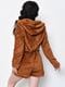 Пижама-комбинезон коричневого цвета | 6688629 | фото 3