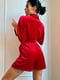 Пижама велюровая красного цвета | 6688632 | фото 3
