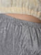 Піжама для підлітка плюшева сірого кольору | 6688674 | фото 4