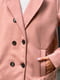 Кашемировое пальто пудрового цвета | 6694272 | фото 5