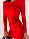 Коктельна сукня червоного кольору | 6694357 | фото 4