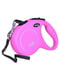 Поводок-рулетка New Classic M для собак до 25 кг, 5 м Розовый | 6654862 | фото 4