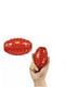 Игрушка для собак Мяч регби красный 10 см | 6655593 | фото 2