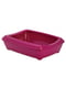 Туалет для кішок з бортиком Moderna Arist-o-Tray mini 42х31х13 см Яскраво-рожевий | 6656548 | фото 2