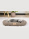 Подушка для собак та кішок Relax 65/6 Microfleece коричнева | 6694990 | фото 3