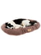 Подушка для собак та кішок Relax 89/10 Microfleece коричнива | 6694996 | фото 4