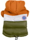 Куртка для собак та котів Army Green Orange помаранчева/хакі XXL | 6695032 | фото 3