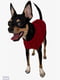 Светр для собак та котів Red темно-червоний M | 6695085 | фото 2