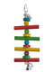 Іграшка для середніх папуг JESSICA з натурального дерева 38х12 см  | 6695115