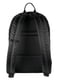 Рюкзак c объемным карманом на молнии черный | 6697084 | фото 2
