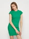 Сукня-футболка зеленого кольору | 6697197