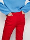 Красные зауженные брюки | 6697259 | фото 4