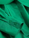 Платье-рубашка зеленое со съемным поясом | 6697282 | фото 2