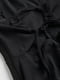 Коротка шифонова сукня чорного кольору з відкритою спинкою | 6697285 | фото 2