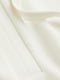 Блуза біла з вузькими зав'язками та м'яким драпіруванням | 6697333 | фото 2