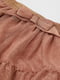 Расклешенная коричневая юбка из тюля | 6697649 | фото 2