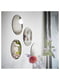 Дзеркало декоративне, сіре, 20 см  | 6689018 | фото 2