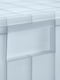 Контейнер з кришкою прозорий сіро-блакитний 33х33х16,5 см | 6689034 | фото 9