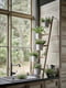 Підставка для рослин з 5 горщиками бамбук/білий 125 см | 6689187 | фото 3