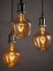 Світлодіодна лампочка E27 120 люмен коричневе прозоре скло дзвонової форми 132 мм | 6689505 | фото 7