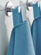 Рушник банний синій 100х150 см | 6689539 | фото 4