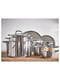 Набір посуду з 9 предметів нержавіюча сталь | 6689799 | фото 2