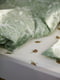Підковдра 1 наволочка на ліжко візерунок лісові тварини/зелений 110х125/35х55 см | 6690275 | фото 4