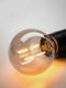 Світлодіодна лампочка E27 120 люмен кулька сіре прозоре скло 95 мм | 6690675 | фото 2