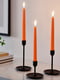 Свічка без запаху помаранчева 25 см | 6690789 | фото 2