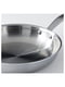 Сковорода нержавіюча сталь/сіра 28 см | 6691239 | фото 4