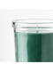 Ароматична свічка в склі Свіжа трава/світло-зелений 40 годин | 6691393 | фото 2