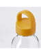 Пляшка для води прозоре/жовте скло 0,5 л | 6691788 | фото 8