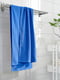 Рушник банний блакитний 70х140 см | 6691928 | фото 3