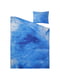 Підковдра і наволочка візерунок океан/синій 150х200/50х60см | 6692206 | фото 2