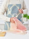 Рушник кухонний візерунок рожевий/світло-бежевий 45х60 см | 6692514 | фото 3