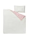 Підковдра 1 наволочка на ліжечко цуценя/рожевий малюнок 110х125/35х55 см | 6692567 | фото 3