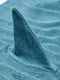 Рушник акула з капюшоном/блакитно-сірий 70х140 см | 6692584 | фото 5