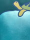 Наволочка малюнок кит/синьо-зелений 50х50 см | 6692603 | фото 6