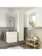 / ODENSVIK Меблі для ванної, комплект 5 шт., білий глянець/змішувач Dalskar, 63 см  | 6692725 | фото 2