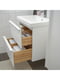 / ODENSVIK Меблі для ванної, комплект 5 шт., білий глянець/змішувач Dalskar, 63 см  | 6692725 | фото 3