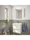 / ODENSVIK Меблі для ванної кімнати 4 шт. білий глянець/змішувач Dalskar 63 см | 6692737 | фото 2