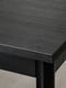 / DALFRED Барний стіл і 2 табурета, чорний/чорний, 67х67 см  | 6692777 | фото 3
