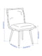 / KLINTEN Стіл і 4 стільці, білий/Кіланда світло-бежевий, 120/180 см  | 6692839 | фото 5