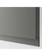 Комбінація ТВ/скляні двері, темно-сірий Sindvik/Vasterviken темно-сірий, 240х42х129 см  | 6692869 | фото 4