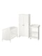 Комплект дитячих меблів 3 предмета білий 60х120 см | 6693028