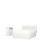 Меблі для спальні комплект 2 шт. білі 180х200 см | 6693179