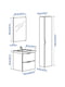 Меблі для ванної набір 5 шт. білий/змішувач Dalskar 63 см | 6693243 | фото 7