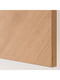 Комбінація настінних шаф, білий/дубовий шпон Хедевікен, 60х22х64 см  | 6693287 | фото 2