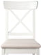 Стіл і 4 стільці білий/Халларп бежевий 110/155 см | 6693308 | фото 3