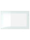Комбінація для зберігання телевізора/скляні дверцята, білий/глянцеве біле прозоре скло Selsviken, 180х42х192 см  | 6693316 | фото 3